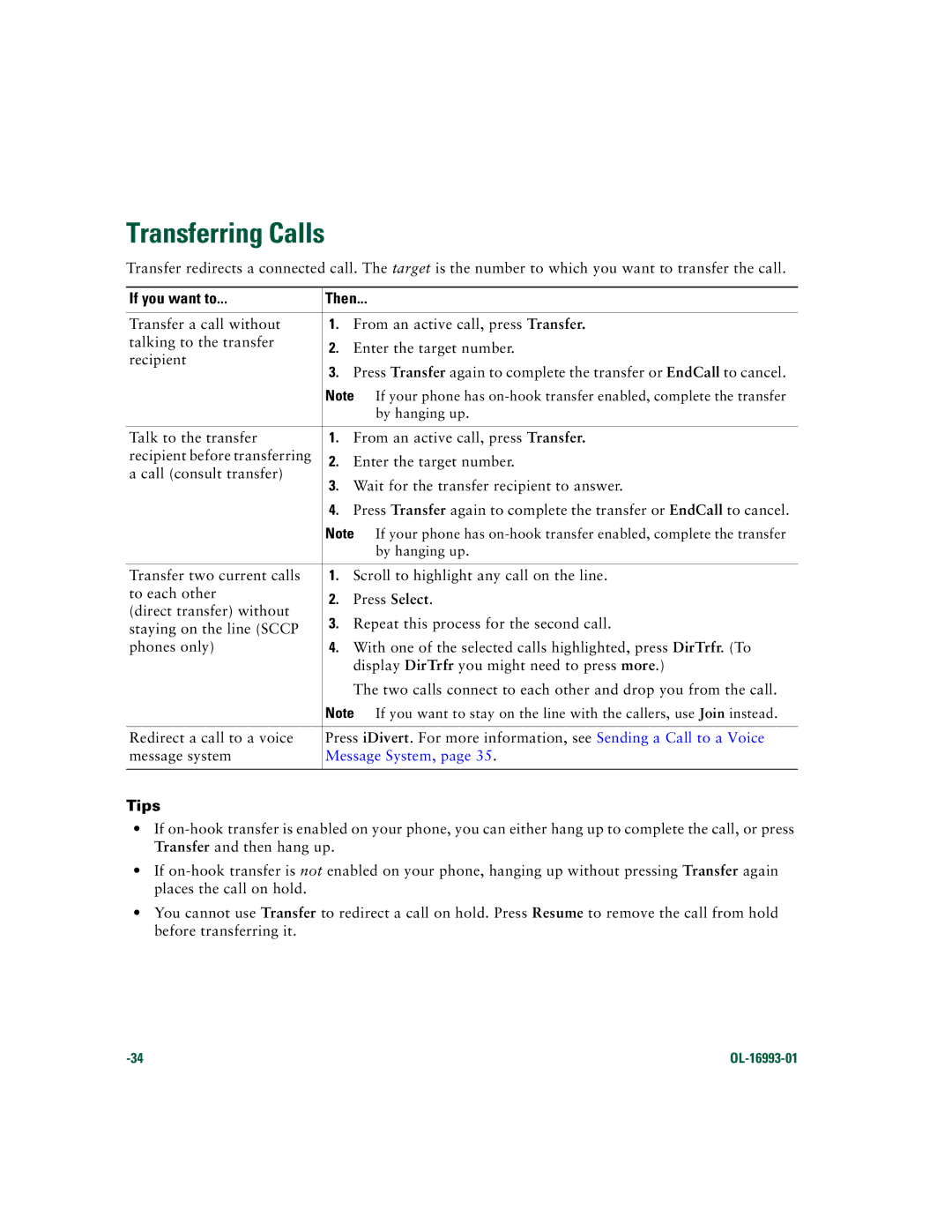 Cisco Systems 7970 Series manual Transferring Calls, Message System 