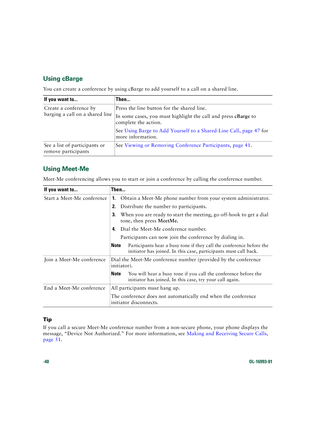 Cisco Systems 7970 Series manual Using cBarge 