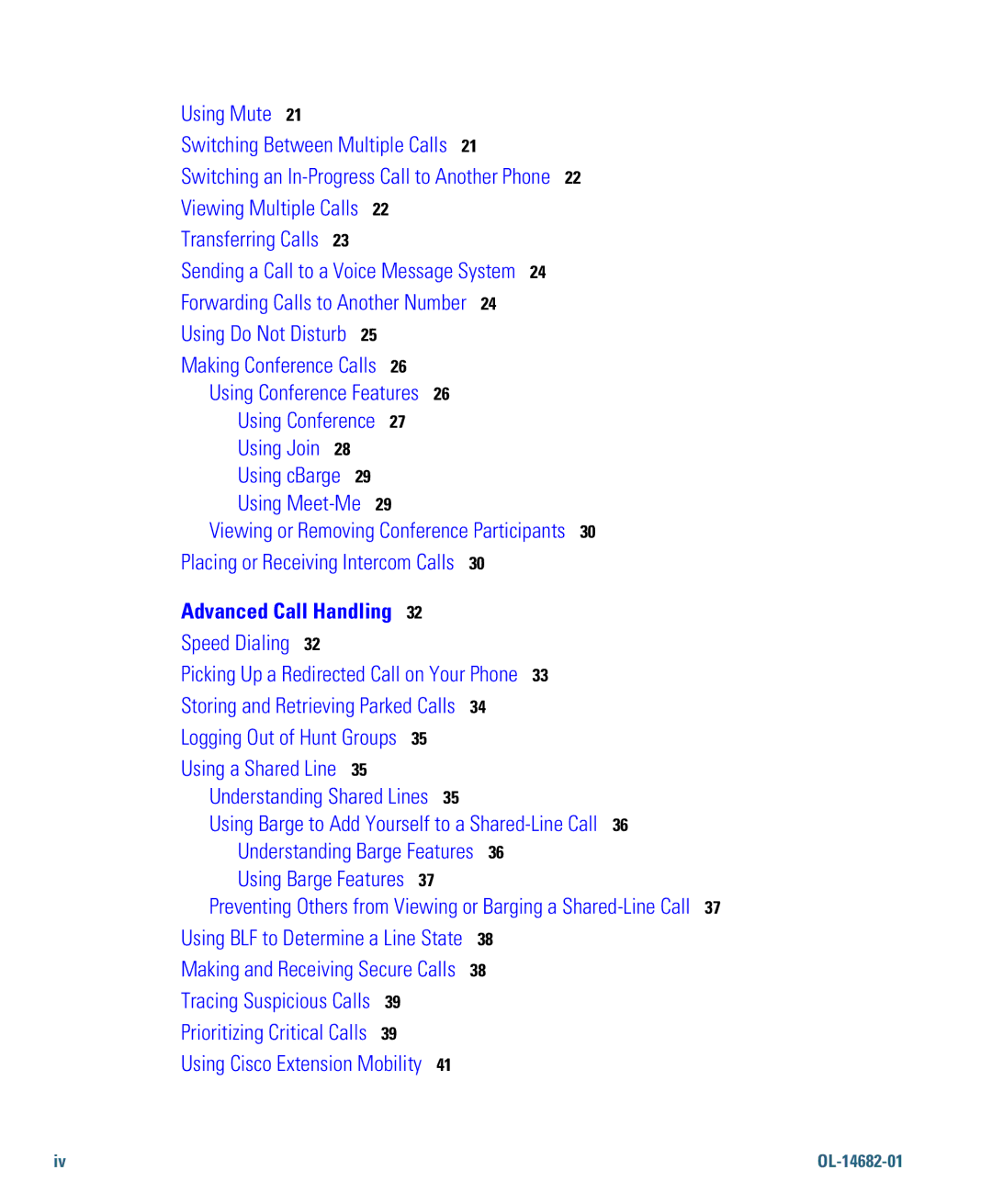 Cisco Systems 7970 manual Viewing or Removing Conference Participants 