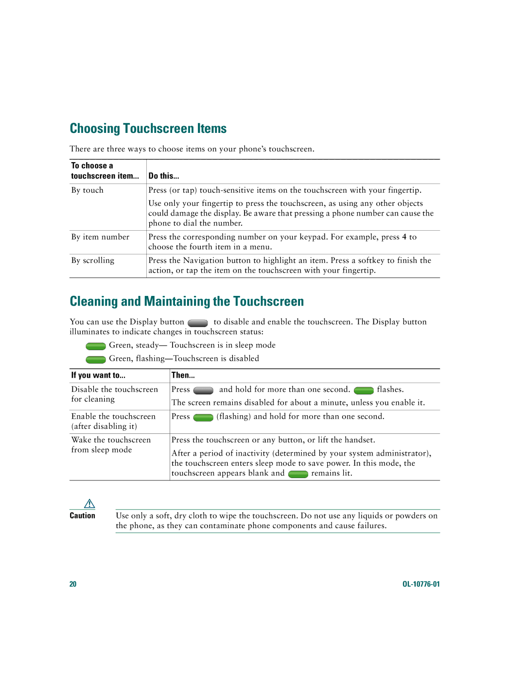 Cisco Systems 7970 warranty To choose a, Do this 