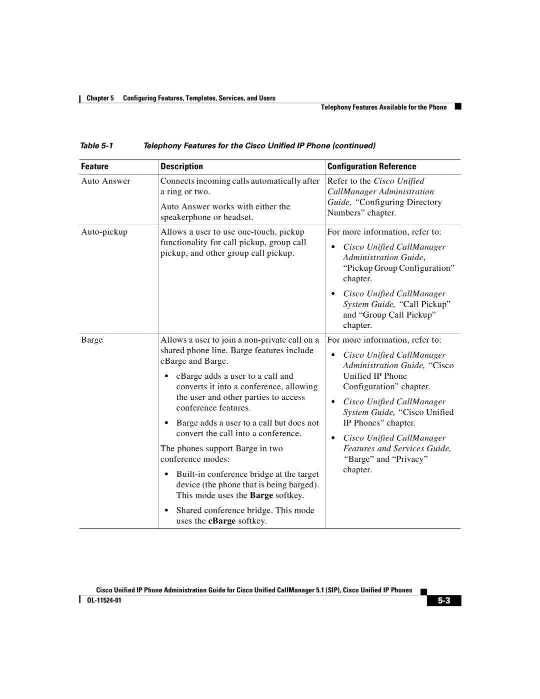 Cisco Systems 7970G manual Administration Guide, System Guide, Call Pickup, Features and Services Guide 