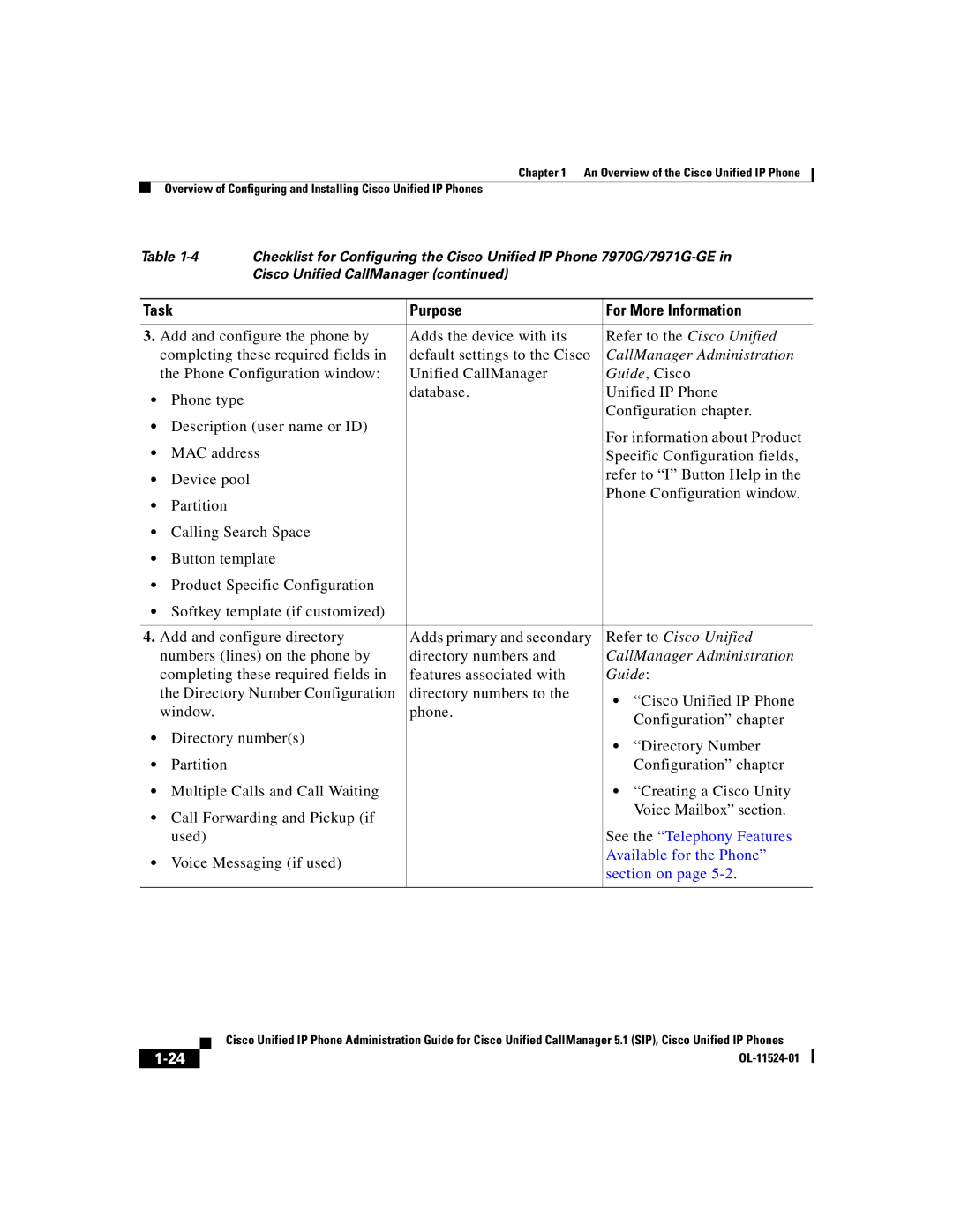 Cisco Systems 7970G manual Refer to Cisco Unified 