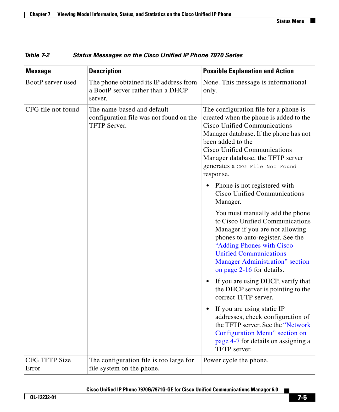 Cisco Systems 7971G-GE manual Adding Phones with Cisco, Unified Communications, Manager Administration section 