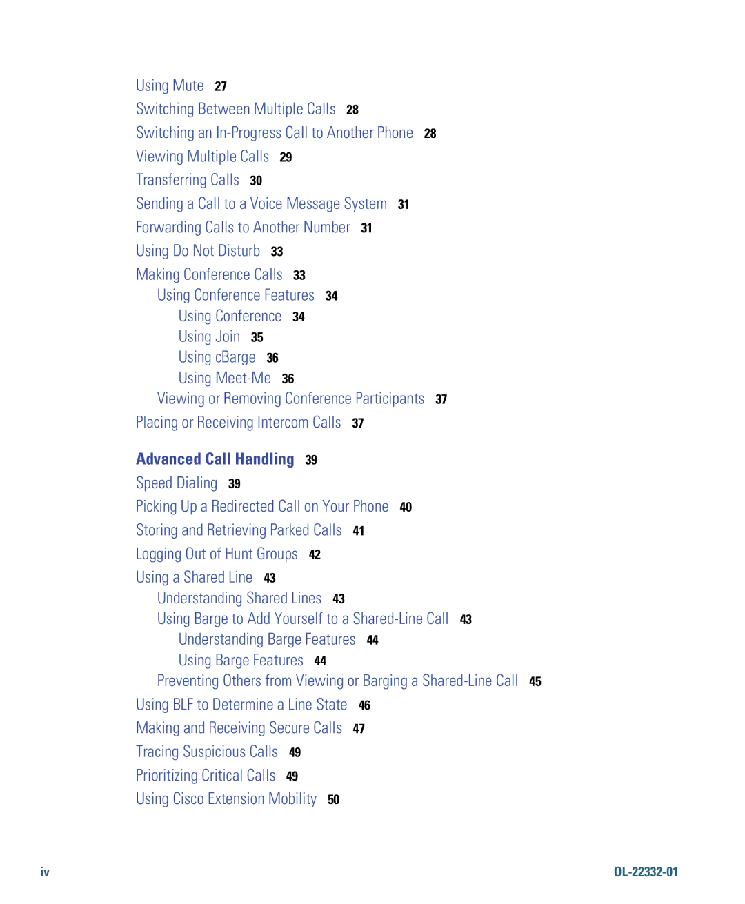 Cisco Systems 7975G manual Viewing or Removing Conference Participants 