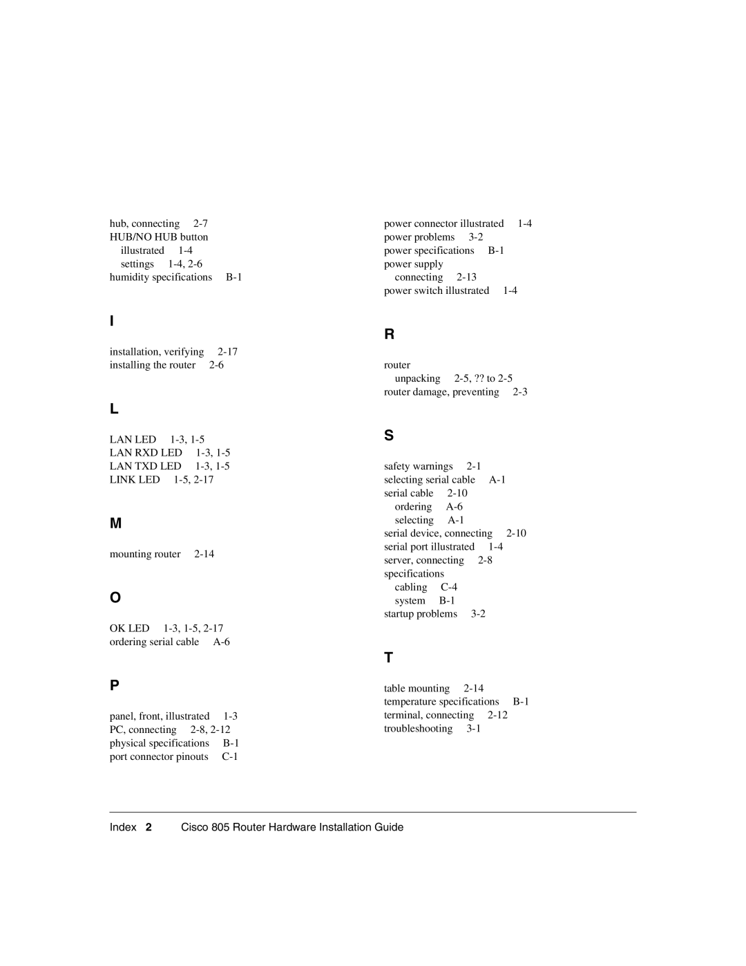 Cisco Systems 805 manual Lan Led 