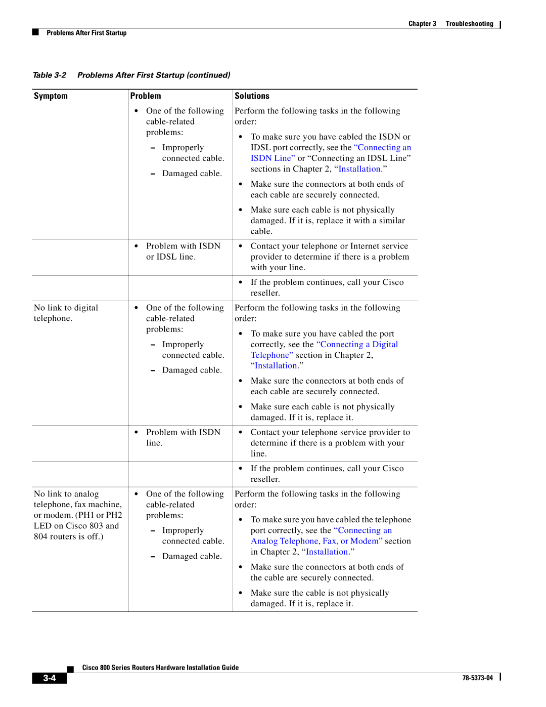 Cisco Systems 80O SERIES manual Correctly, see the Connecting a Digital 