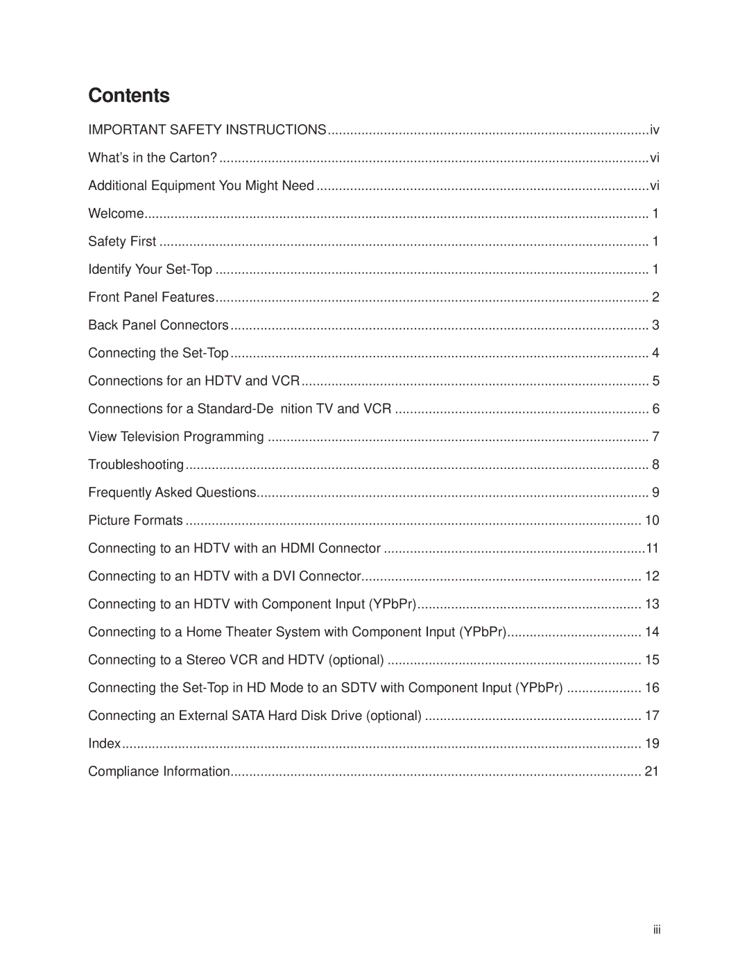 Cisco Systems 8540HDC, 8450HDC, 8550HDC manual Contents 