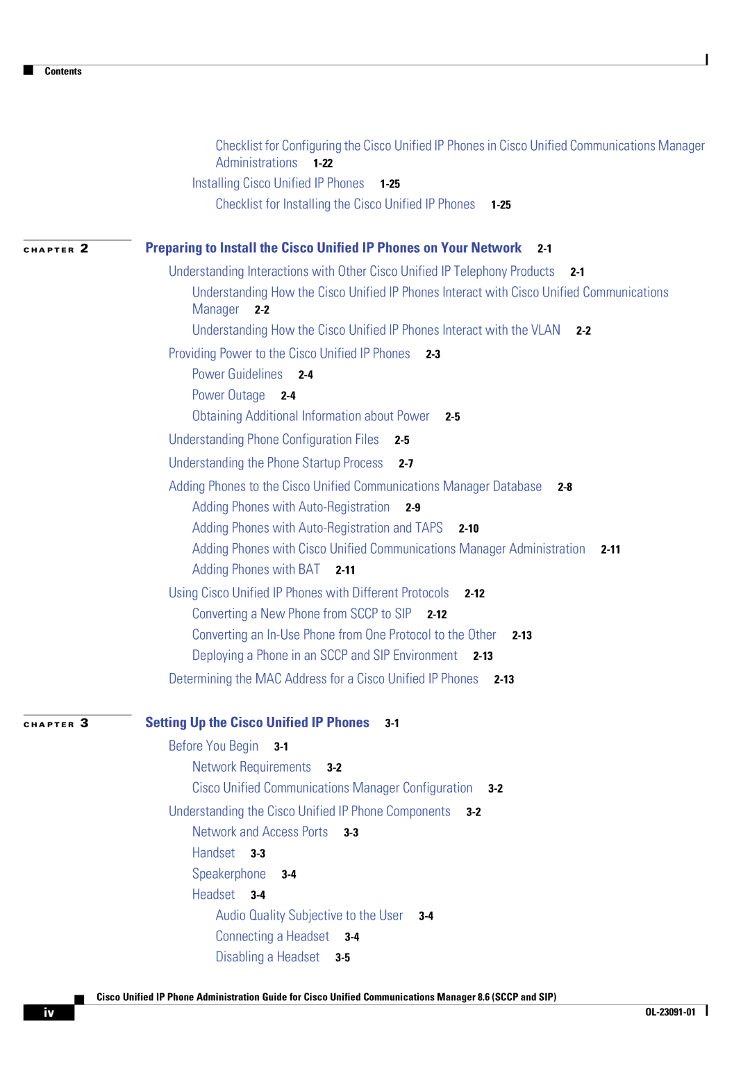 Cisco Systems 8.6 manual Manager 