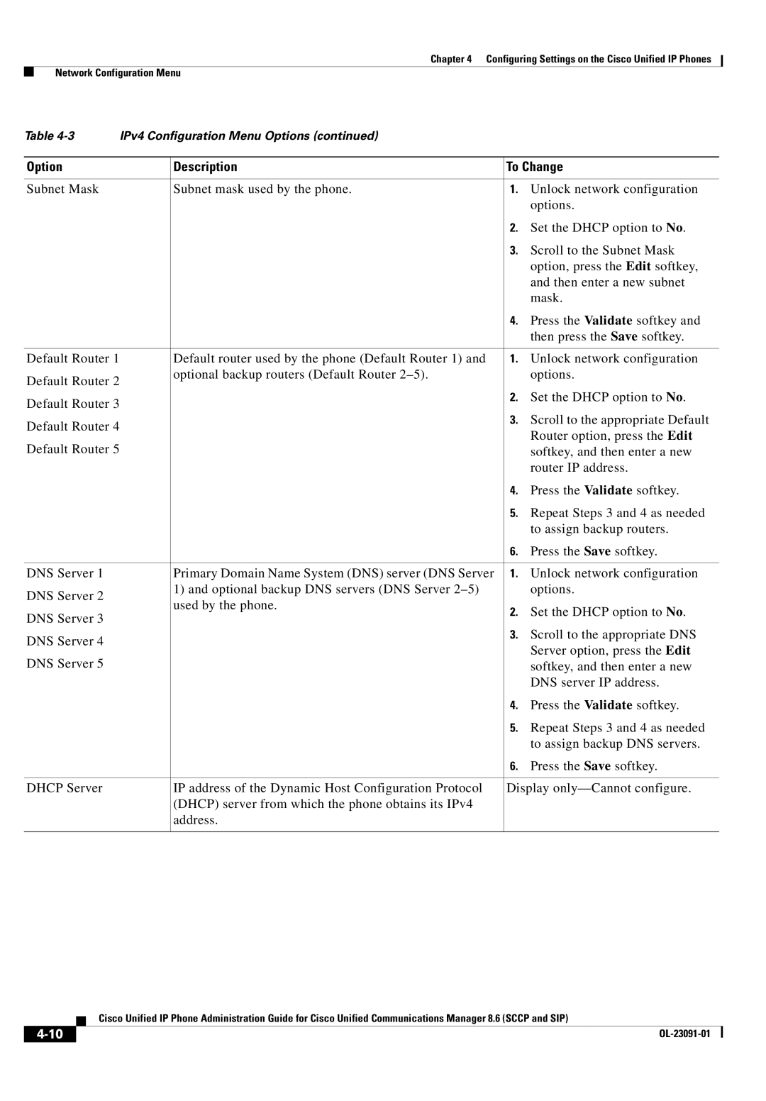 Cisco Systems 8.6 manual OL-23091-01 