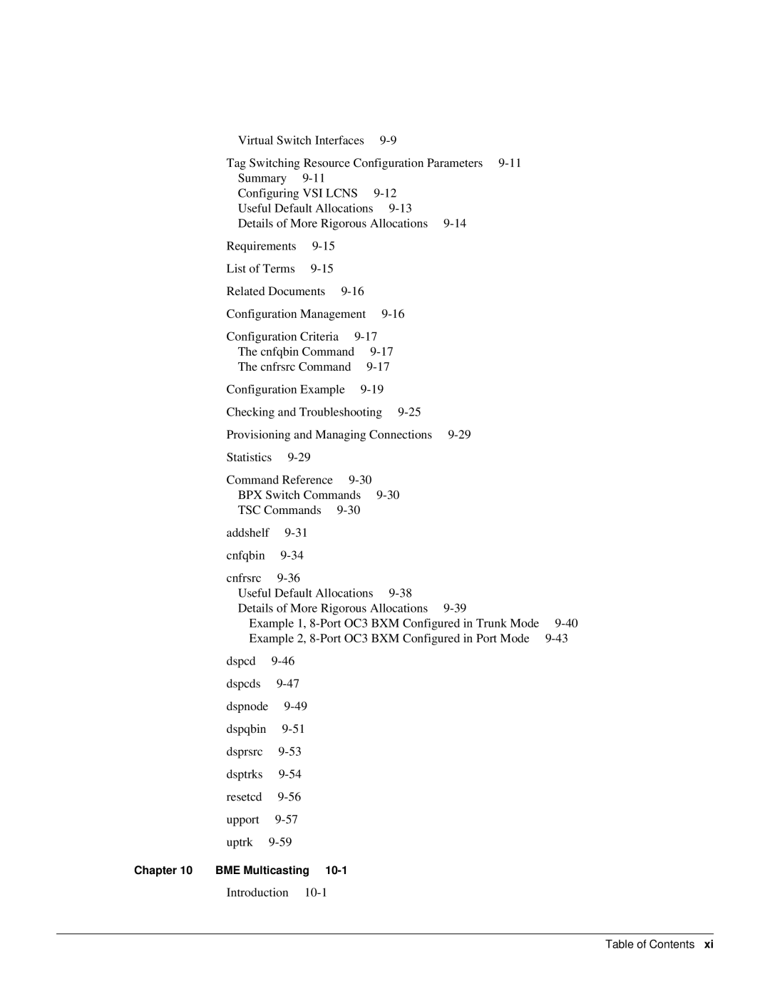 Cisco Systems 8600 Series manual Chapter BME Multicasting 