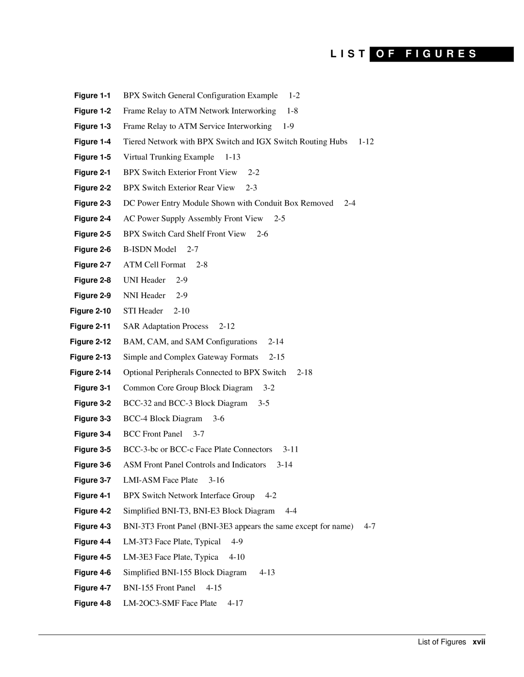 Cisco Systems 8600 Series manual F I G U R E S 