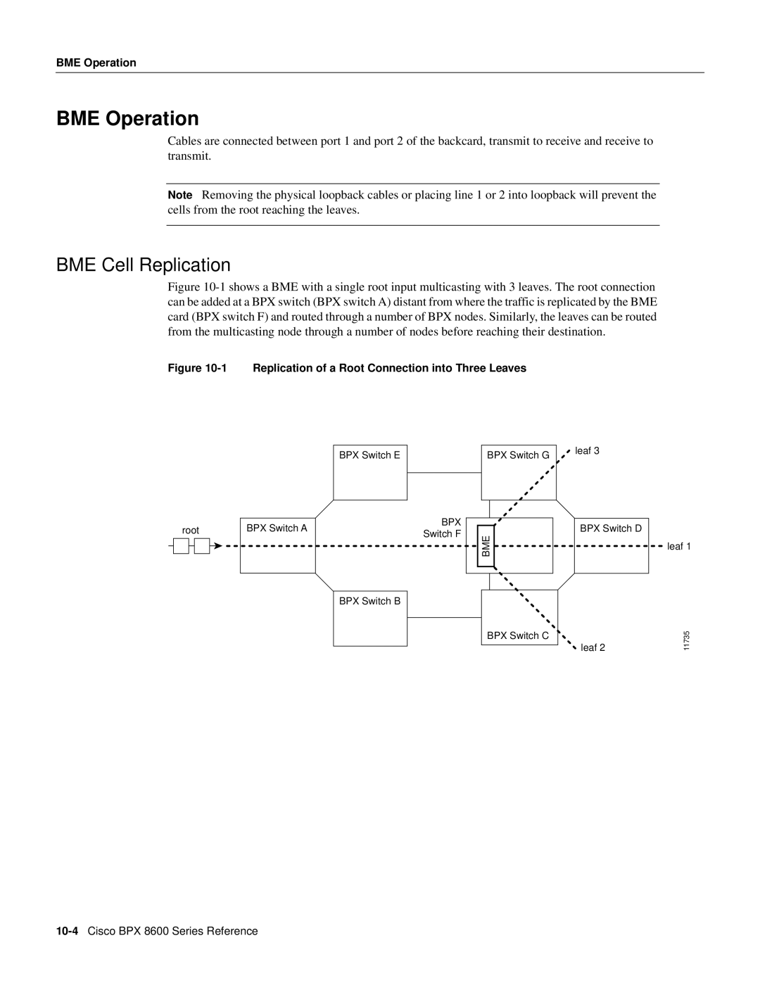 Cisco Systems 8600 Series manual BME Operation, BME Cell Replication 