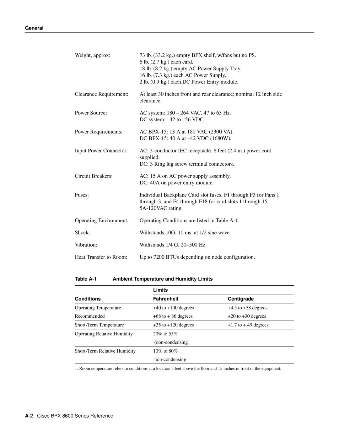 Cisco Systems 8600 Series manual General 