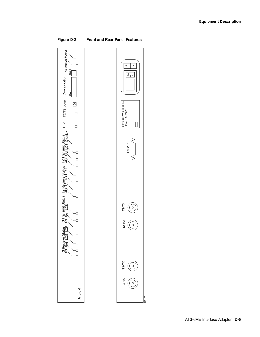 Cisco Systems 8600 Series manual Front and Rear Panel, FT2 