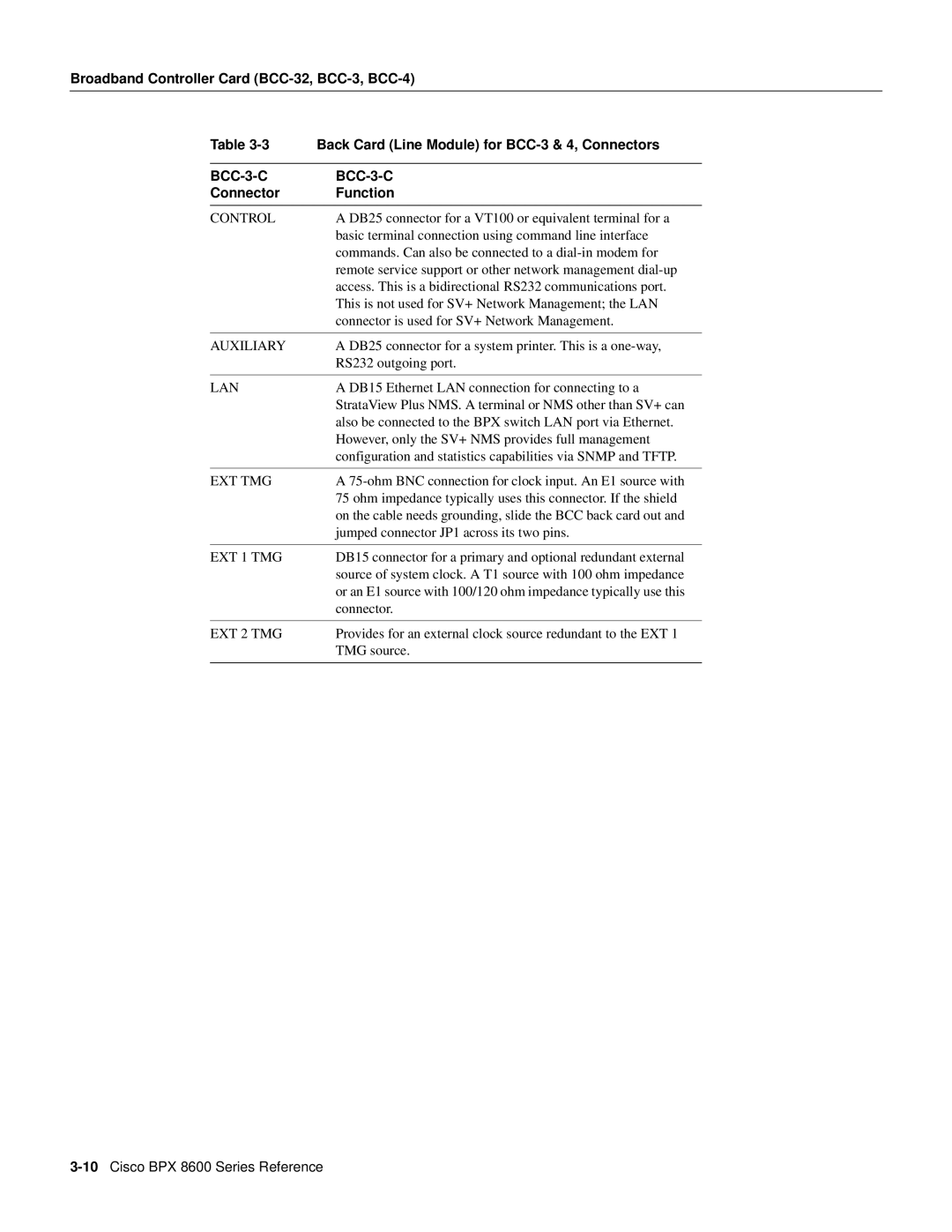 Cisco Systems 8600 Series manual EXT 1 TMG, EXT 2 TMG 