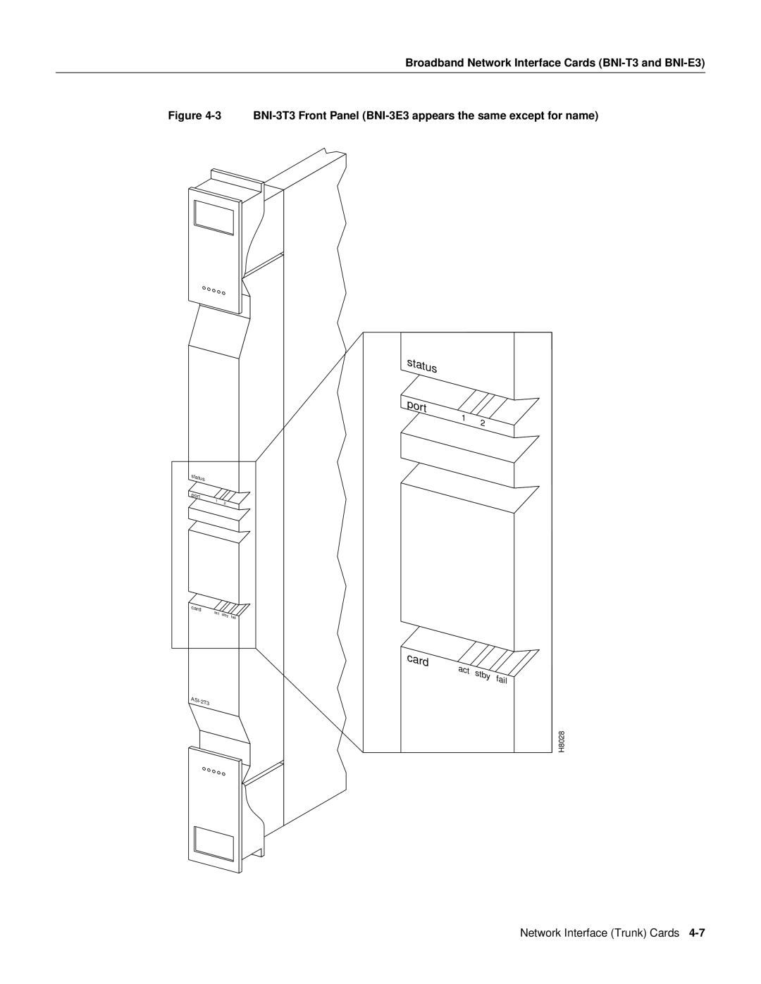 Cisco Systems 8600 Series manual Status port 