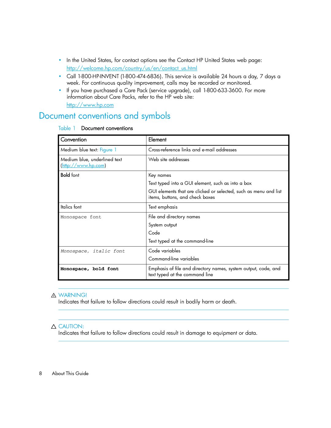 Cisco Systems 9124E manual Document conventions and symbols, Document conventions Convention Element 