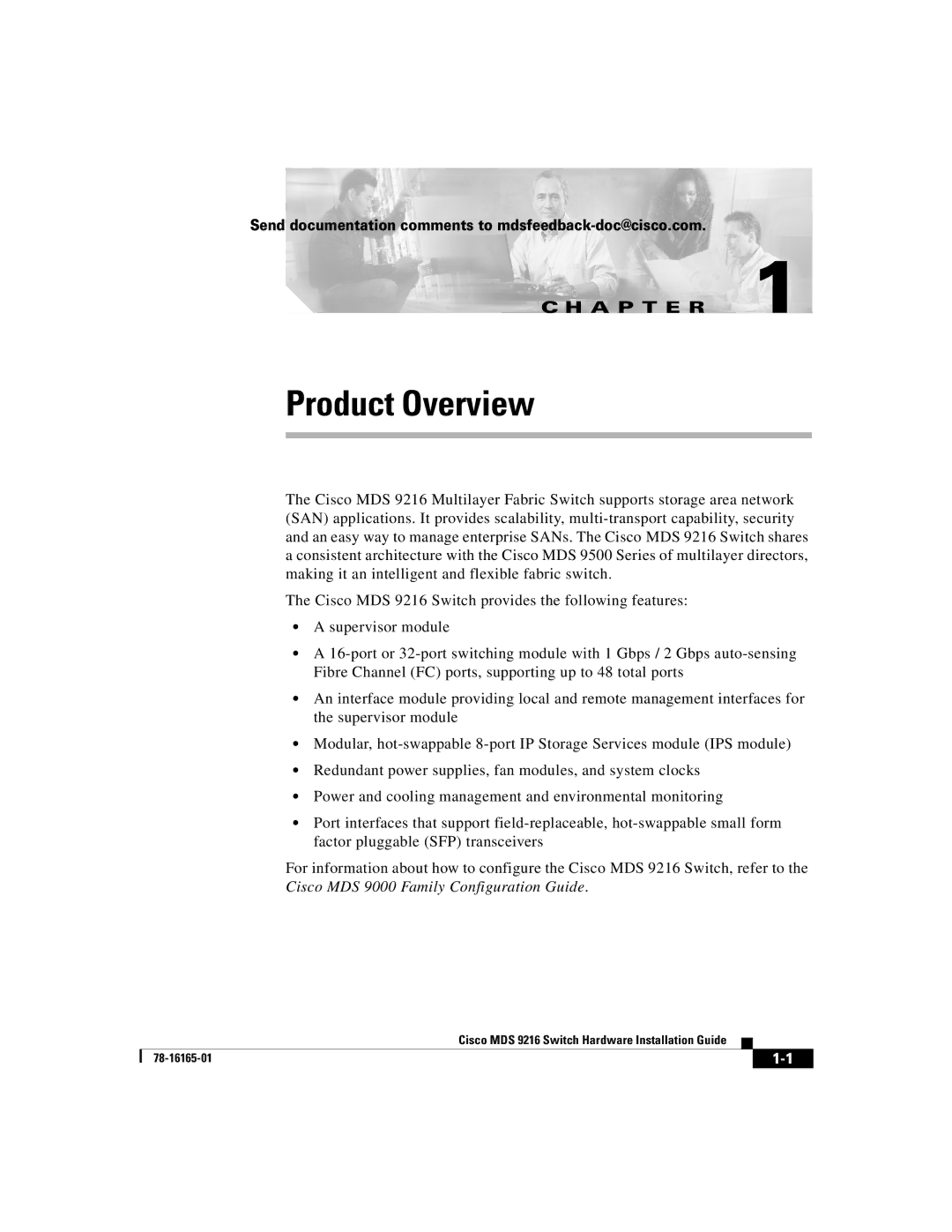 Cisco Systems 9216 manual Product Overview 