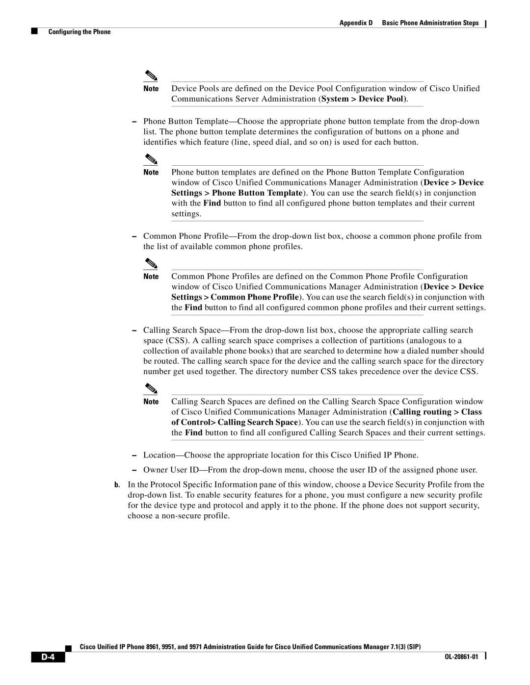 Cisco Systems 9971 appendix OL-20861-01 