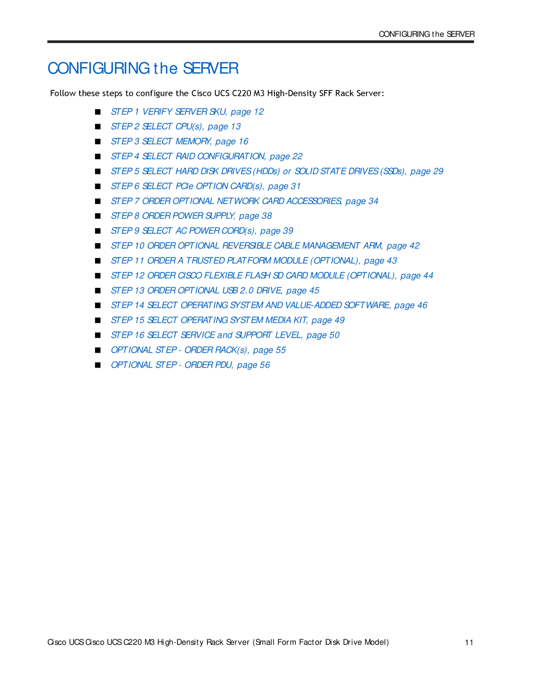 Cisco Systems A03D600GA2 manual Configuring the Server 