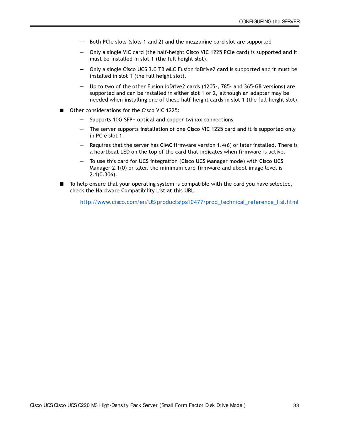 Cisco Systems A03D600GA2 manual Configuring the Server 