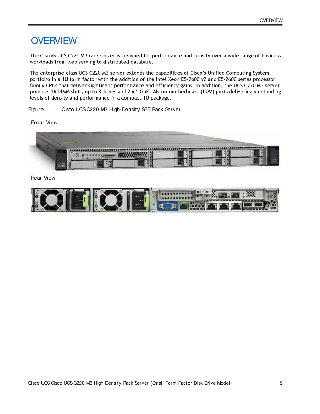 Cisco Systems A03D600GA2 manual Overview 