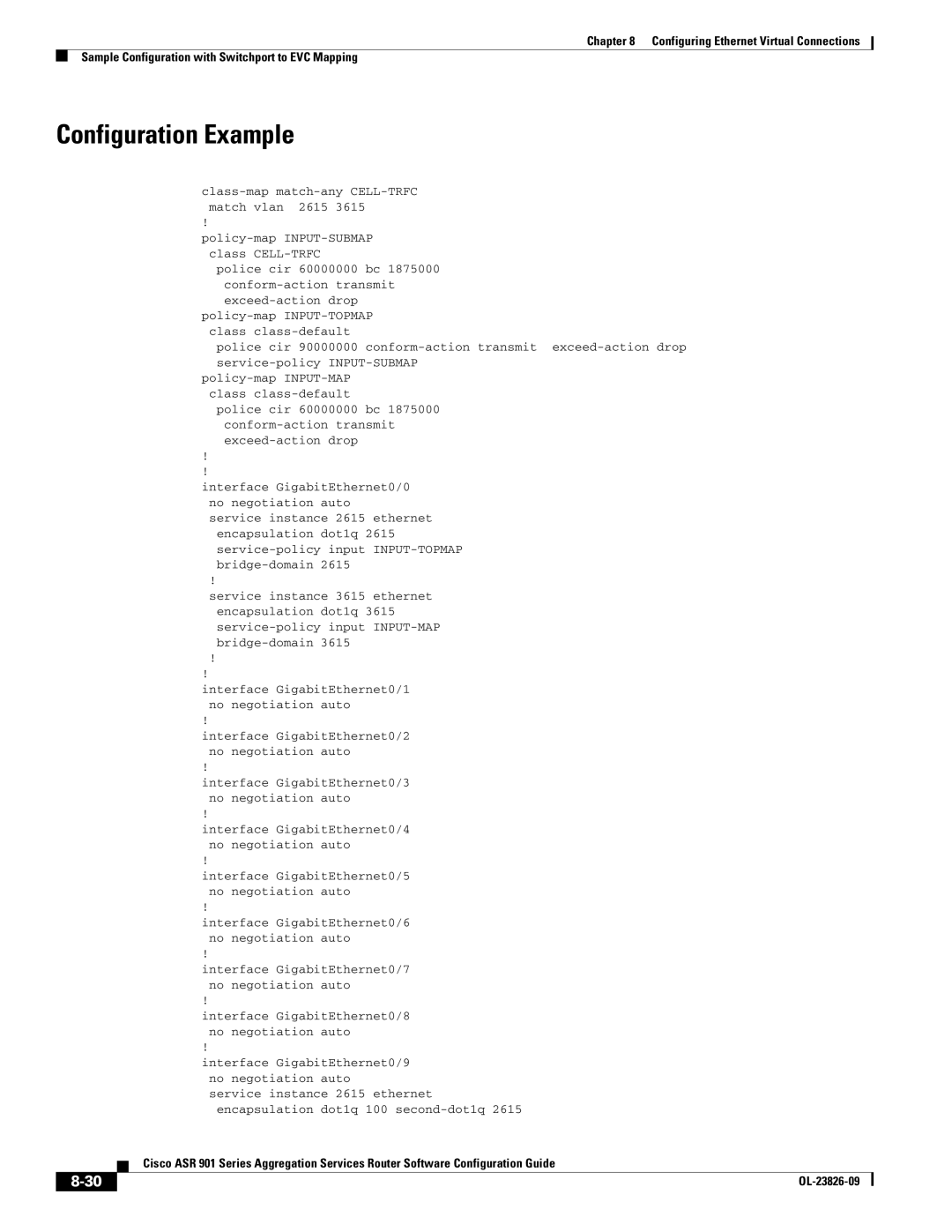 Cisco Systems A9014CFD manual Configuration Example 