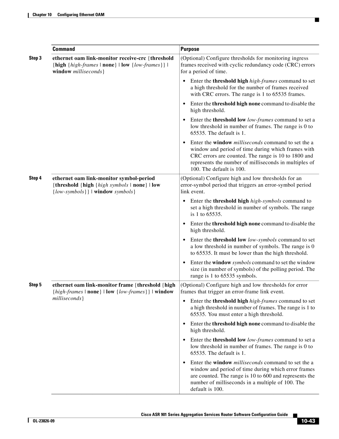 Cisco Systems A9014CFD manual 10-43 