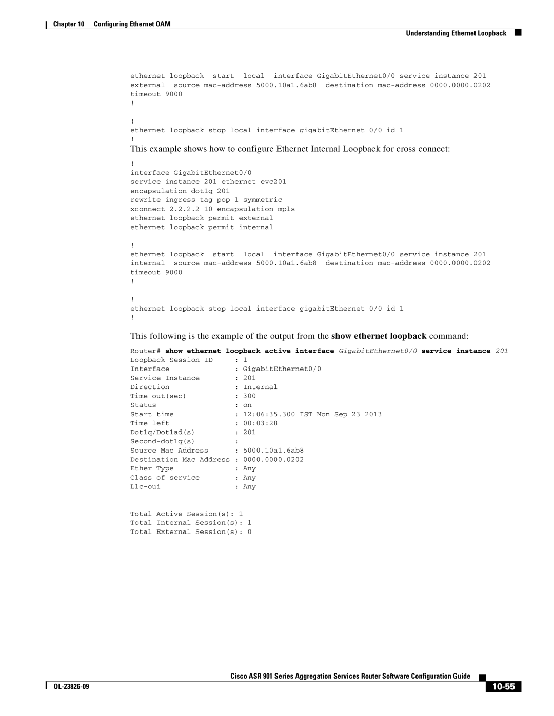 Cisco Systems A9014CFD manual 10-55 