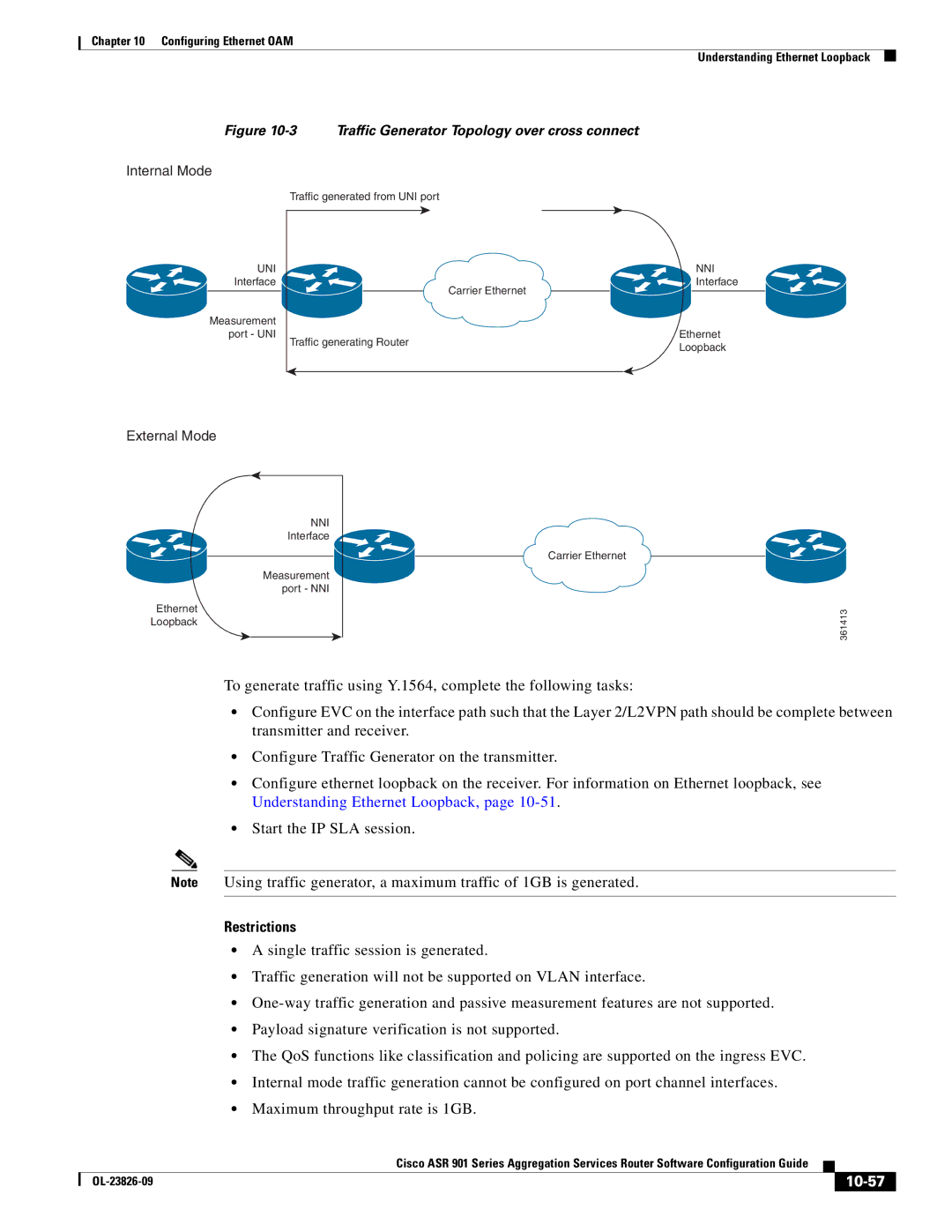 Cisco Systems A9014CFD manual 10-57, Internal Mode 