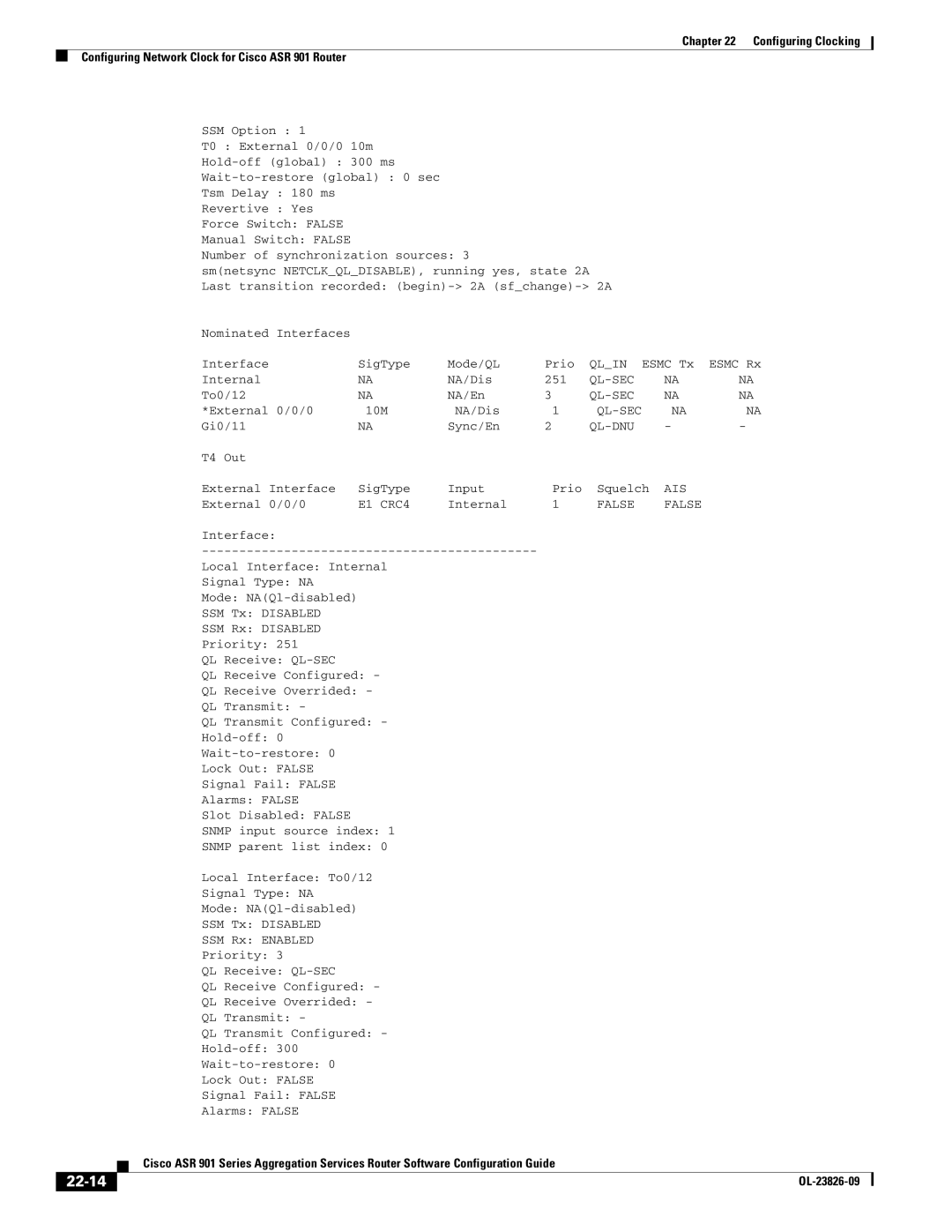 Cisco Systems A9014CFD manual 22-14 