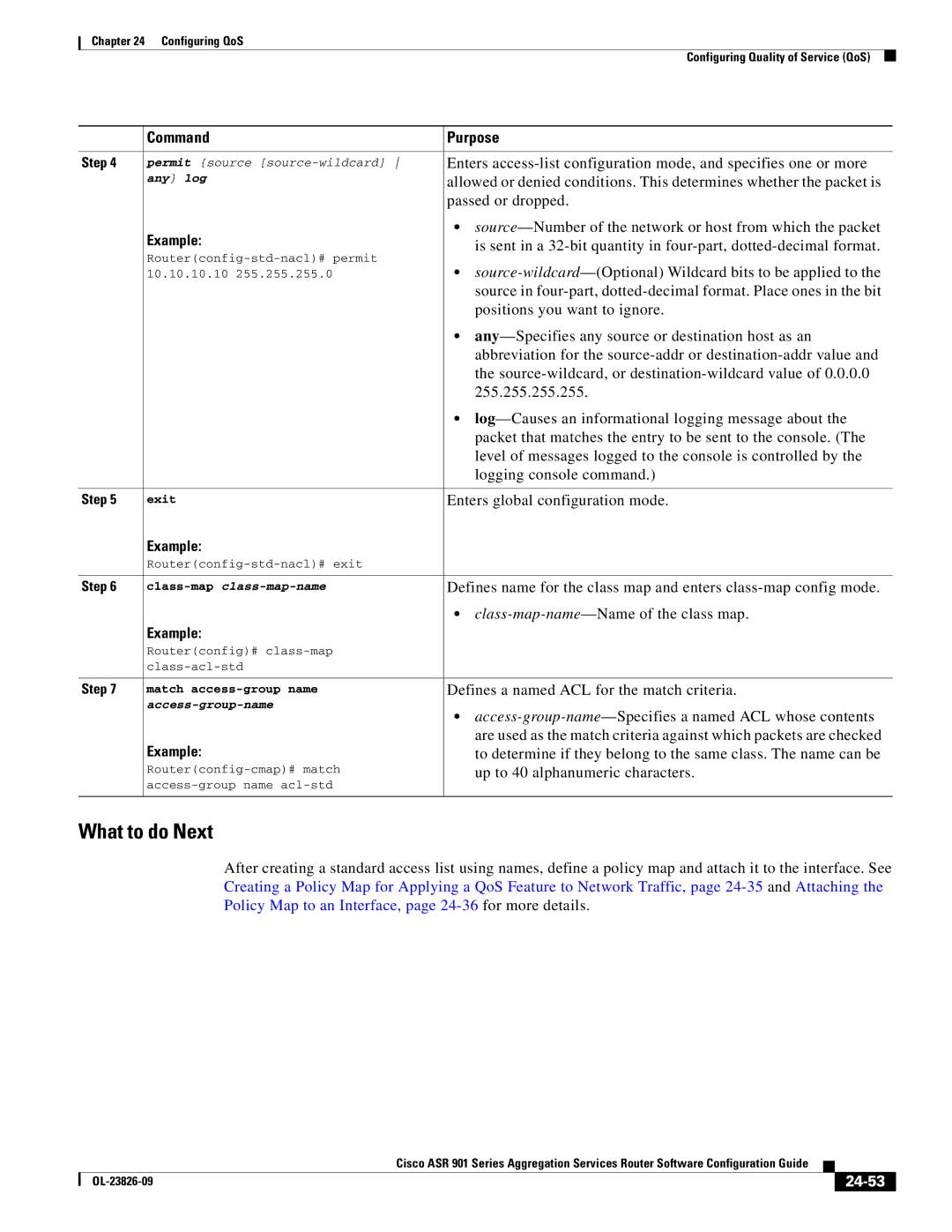 Cisco Systems A9014CFD manual What to do Next, 24-53 