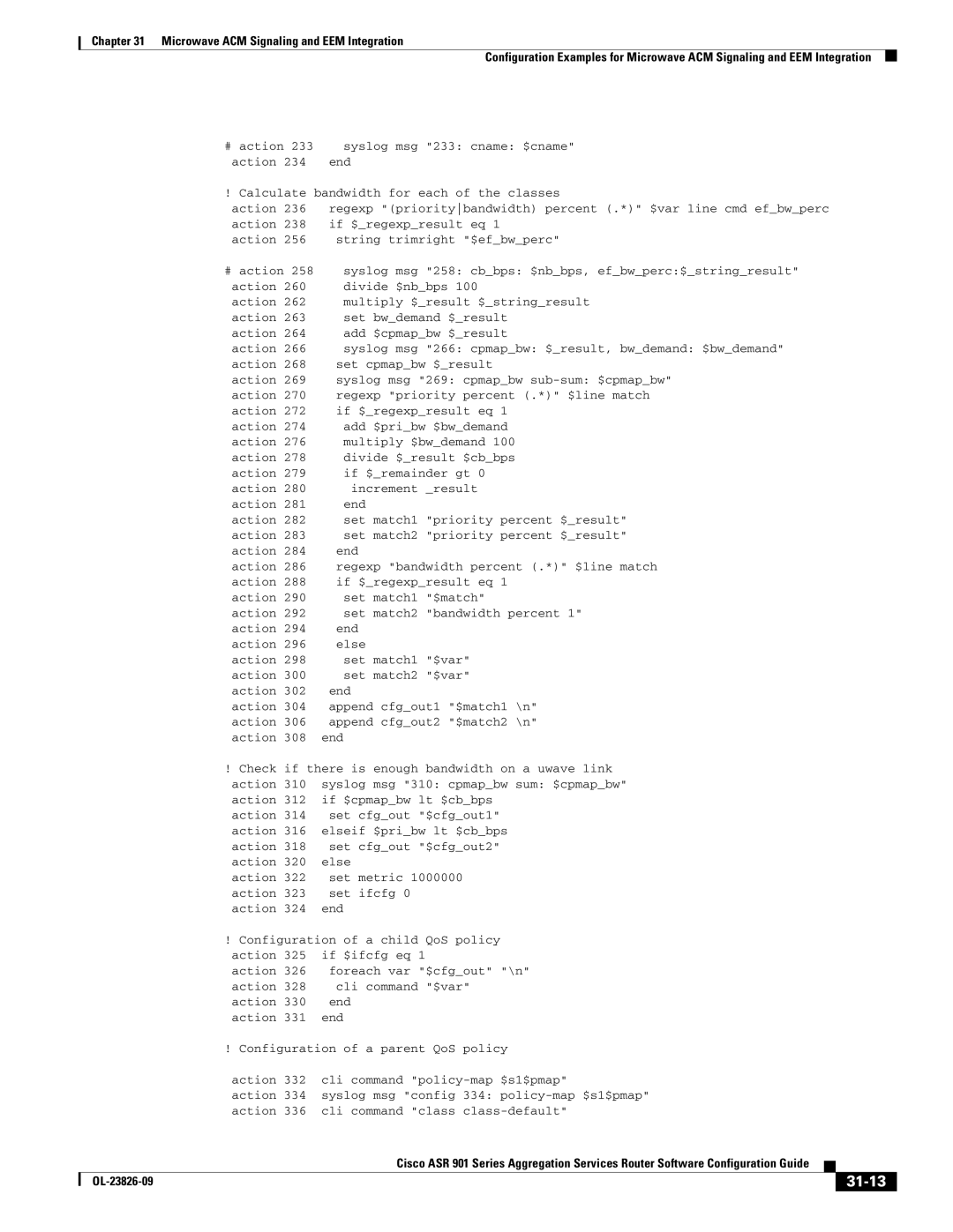 Cisco Systems A9014CFD manual 31-13 