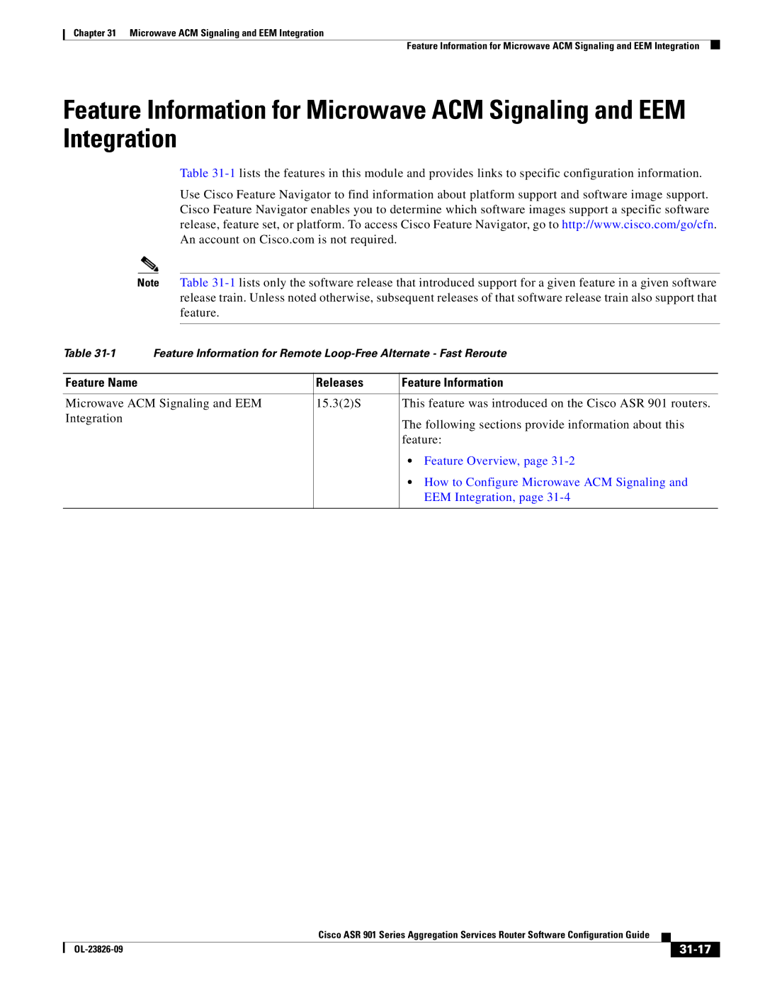 Cisco Systems A9014CFD manual 31-17 