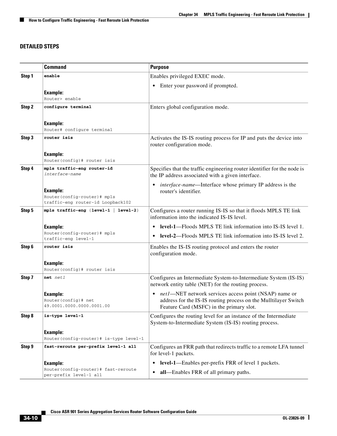 Cisco Systems A9014CFD manual 34-10 