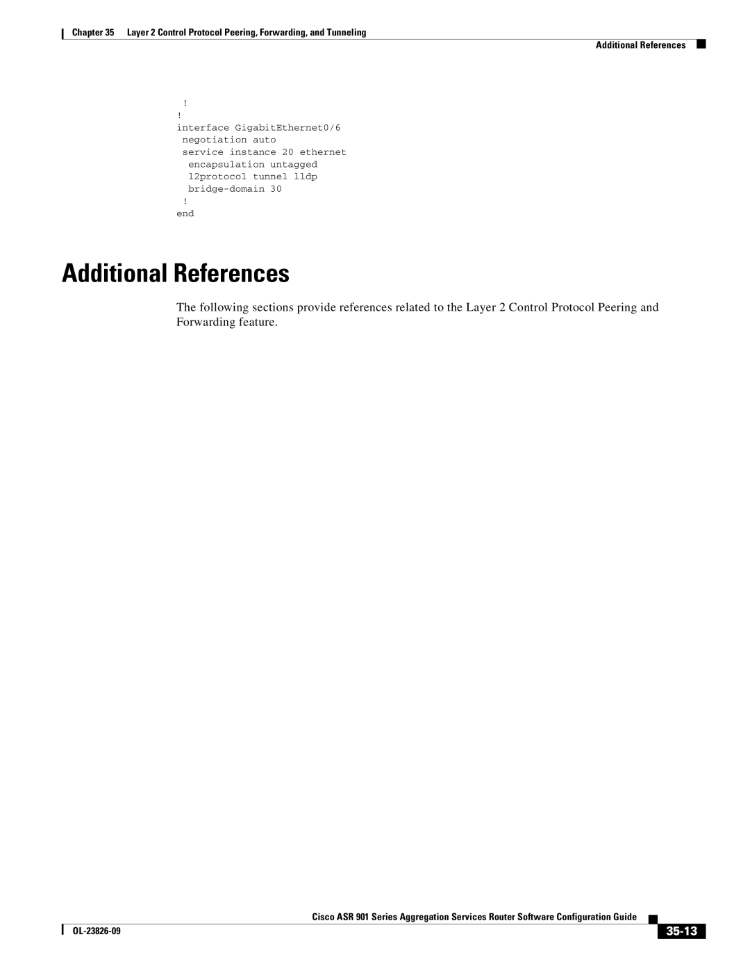 Cisco Systems A9014CFD manual Additional References, 35-13 