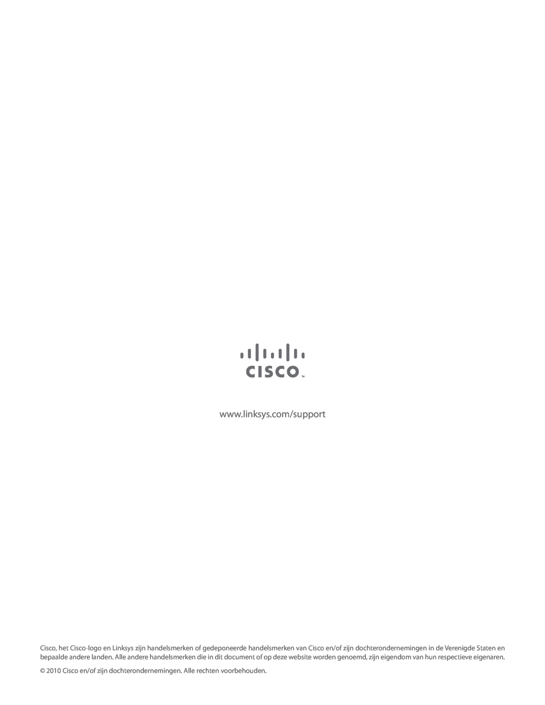 Cisco Systems AE1000 manual Cisco en/of zijn dochterondernemingen. Alle rechten voorbehouden 