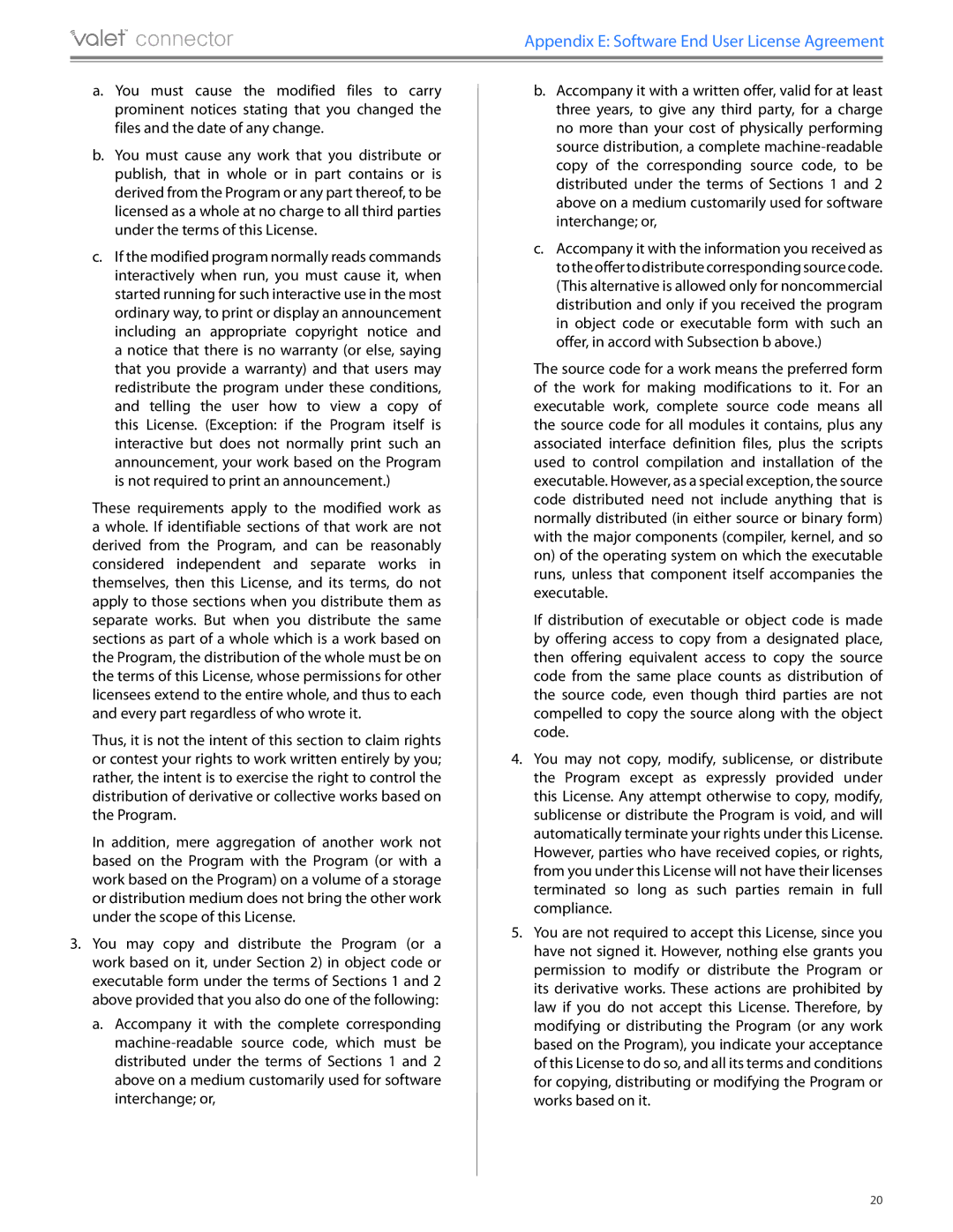 Cisco Systems AM10 manual Appendix E Software End User License Agreement 