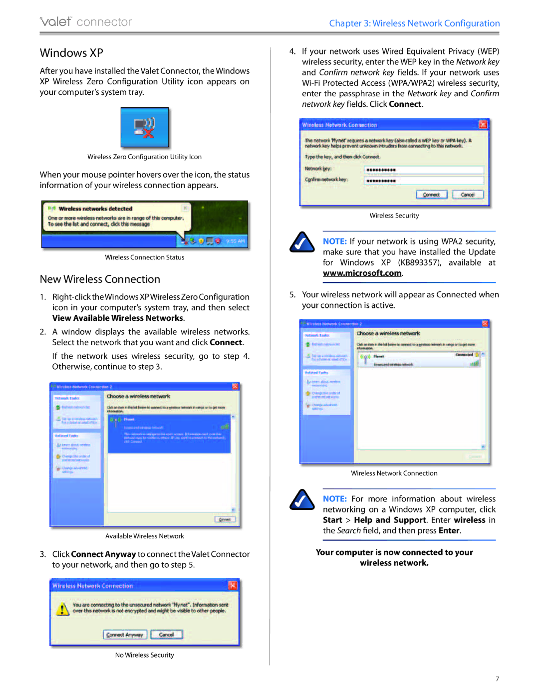 Cisco Systems AM10 manual Windows XP 