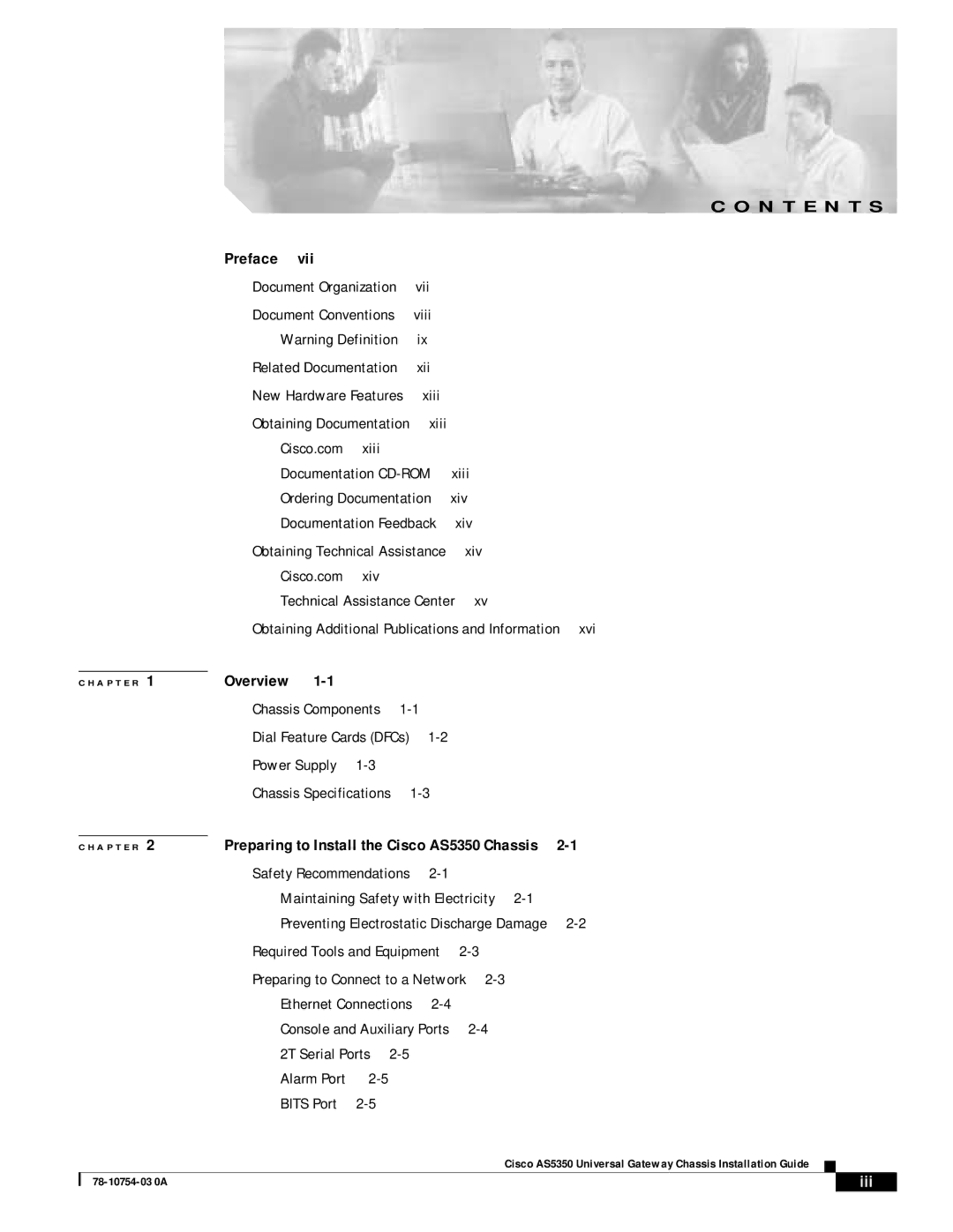 Cisco Systems AS5350 manual Preface, Iii 