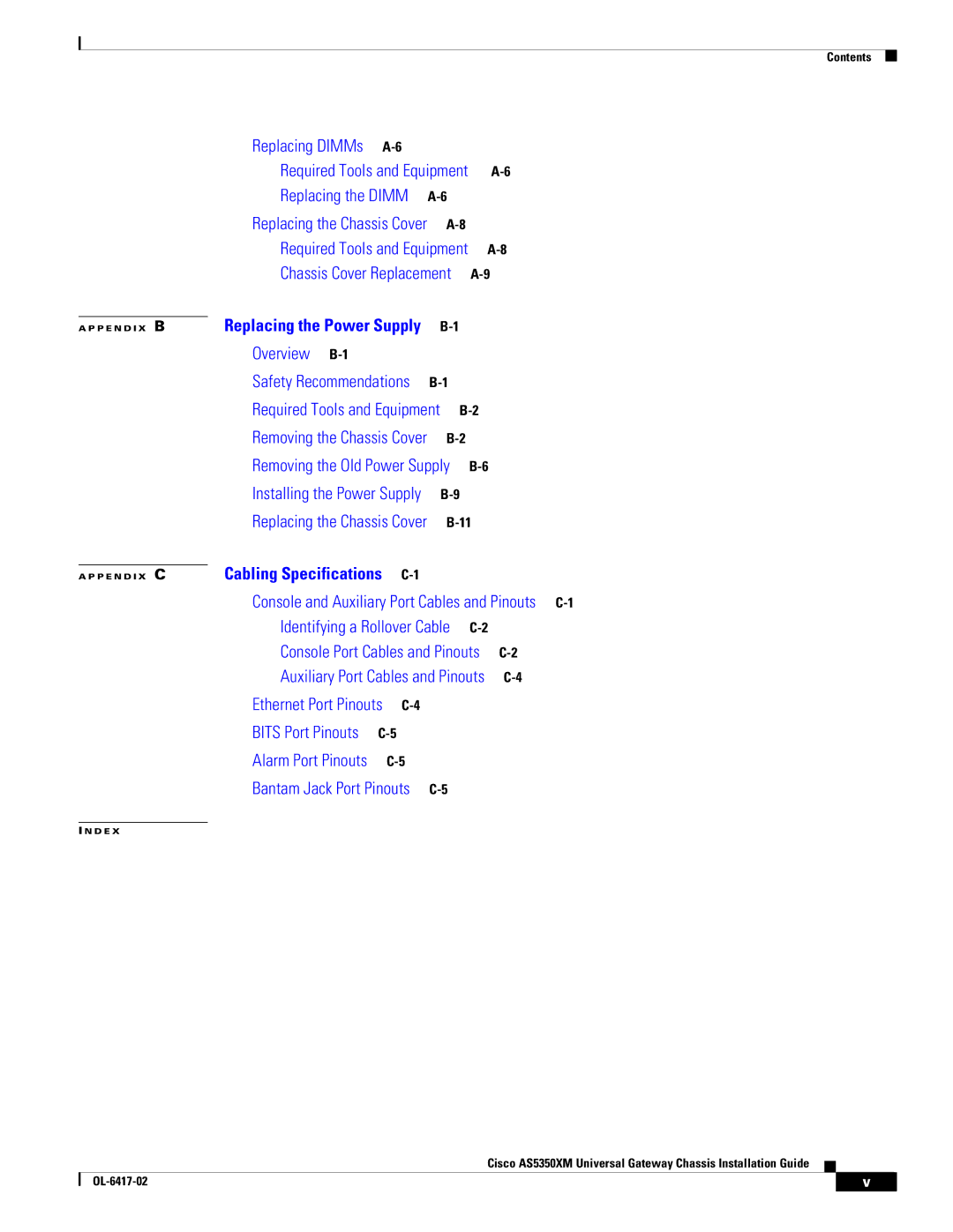 Cisco Systems AS5350XM manual Overview B-1 