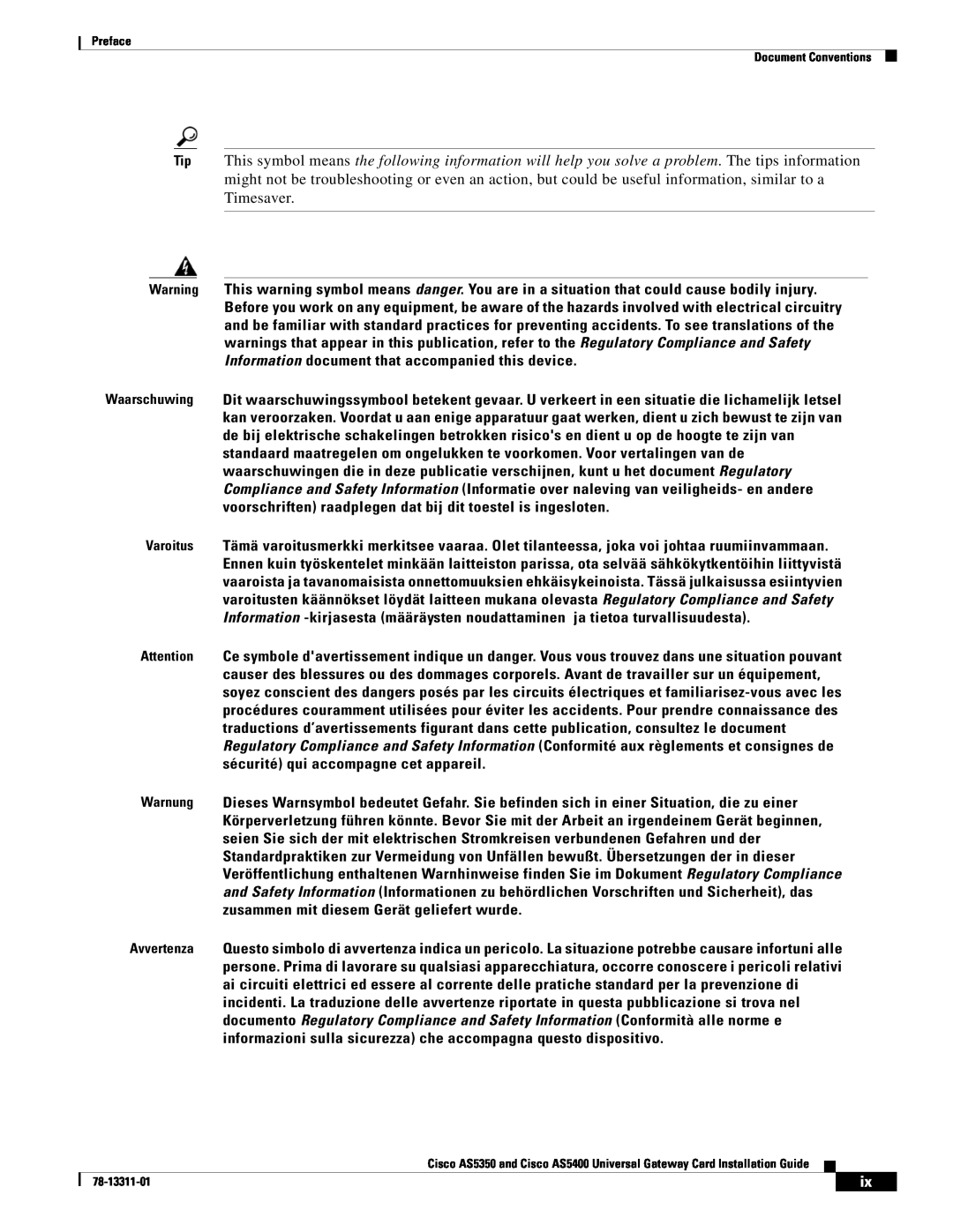 Cisco Systems AS5350, AS5400 manual 