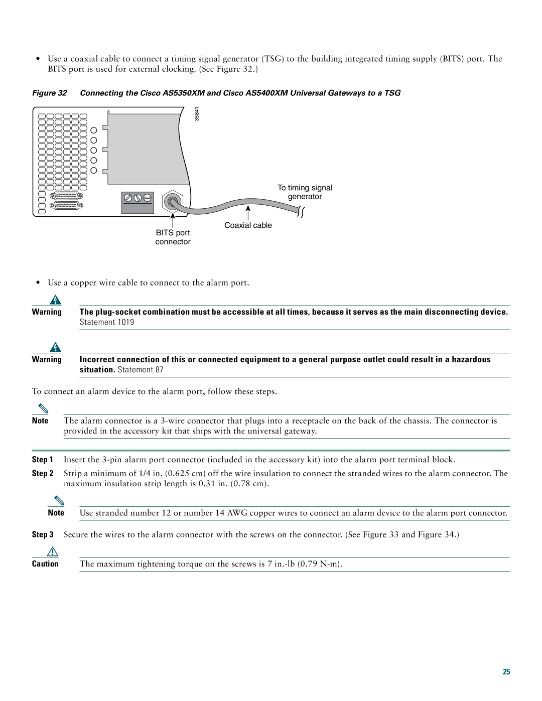 Cisco Systems AS5400XM quick start Situation. Statement 