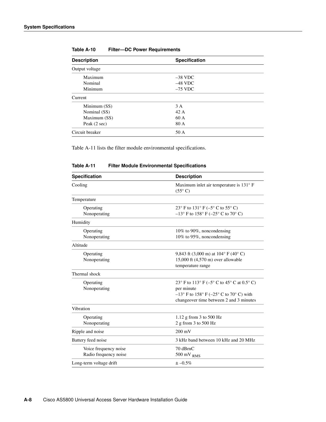 Cisco Systems AS5800 manual 