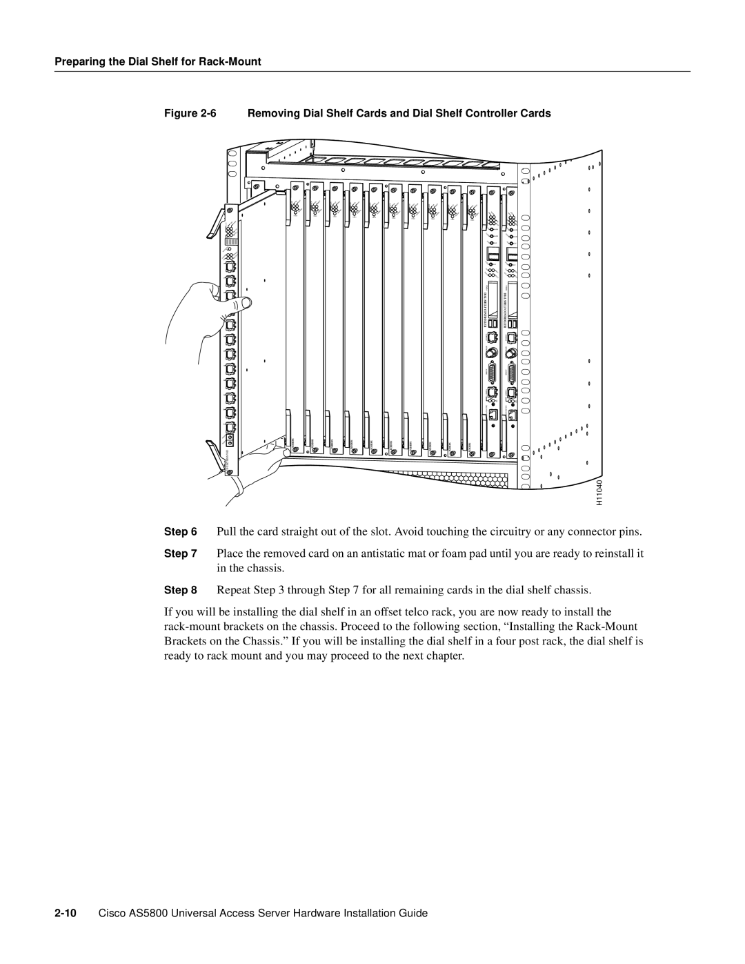 Cisco Systems AS5800 manual H11040 