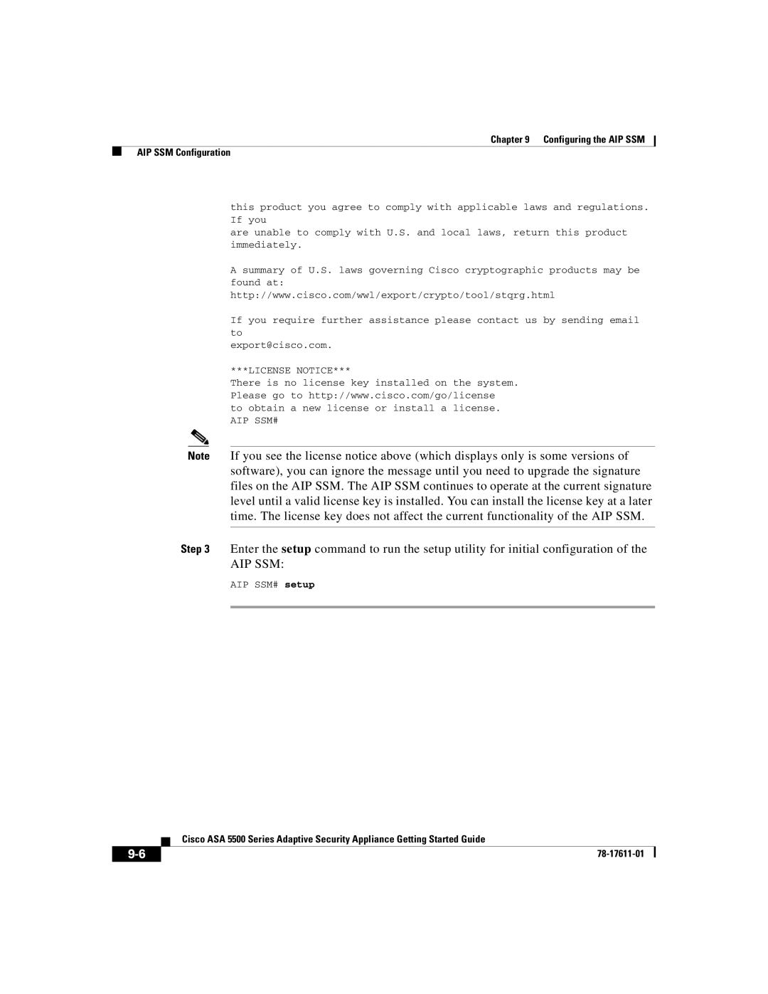 Cisco Systems ASA 5500 manual License Notice 