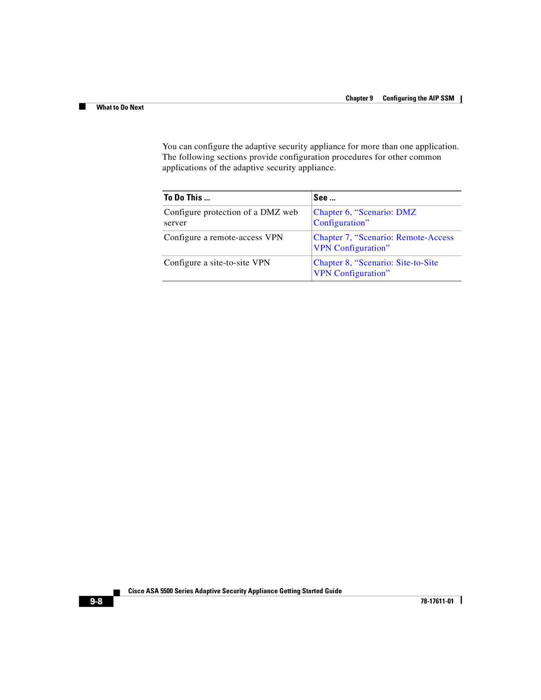 Cisco Systems ASA 5500 manual Configure protection of a DMZ web 