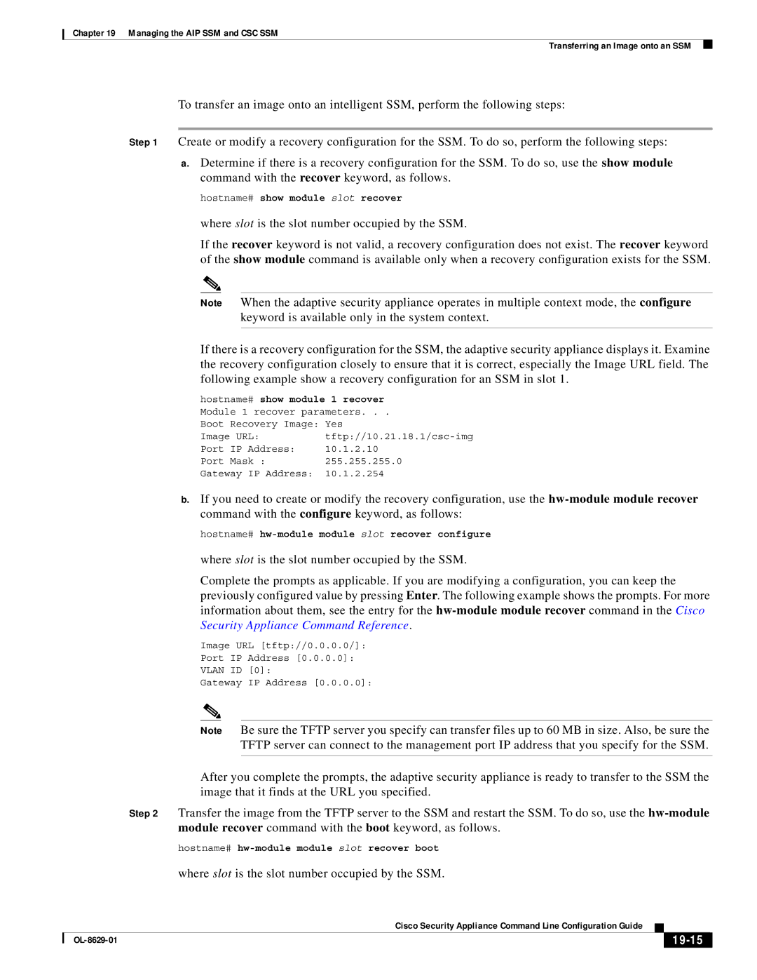 Cisco Systems ASA 5500 manual 19-15 