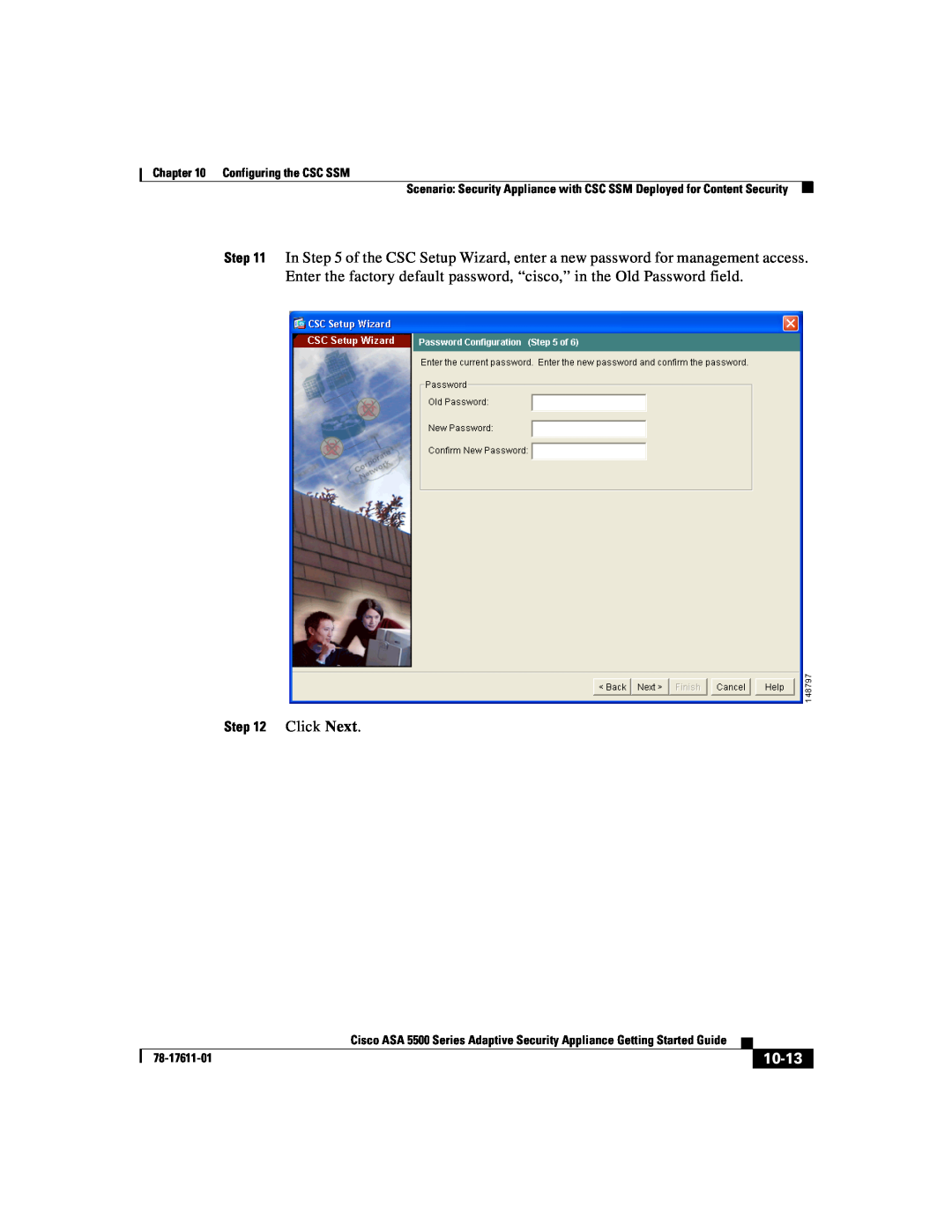 Cisco Systems ASA 5500 manual 10-13, Click Next 
