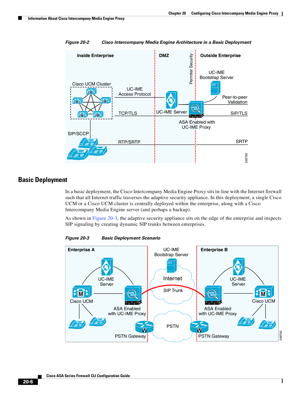 Cisco Systems ASA 5580, ASA 5505, ASA 5545-X, ASA 5555-X, ASA 5585-X, and the ASA Services Module manual Basic Deployment, 20-6 